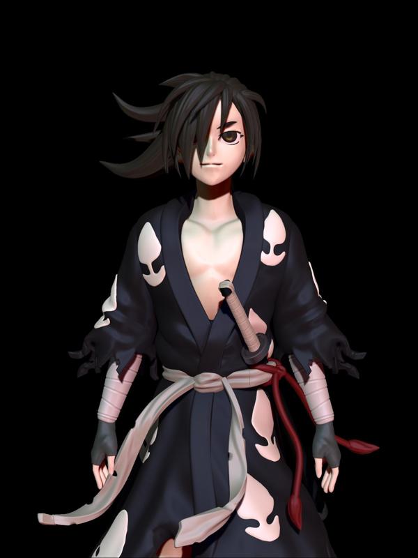 Hyakkimaru (Dororo) 1/7 scale RARE!!