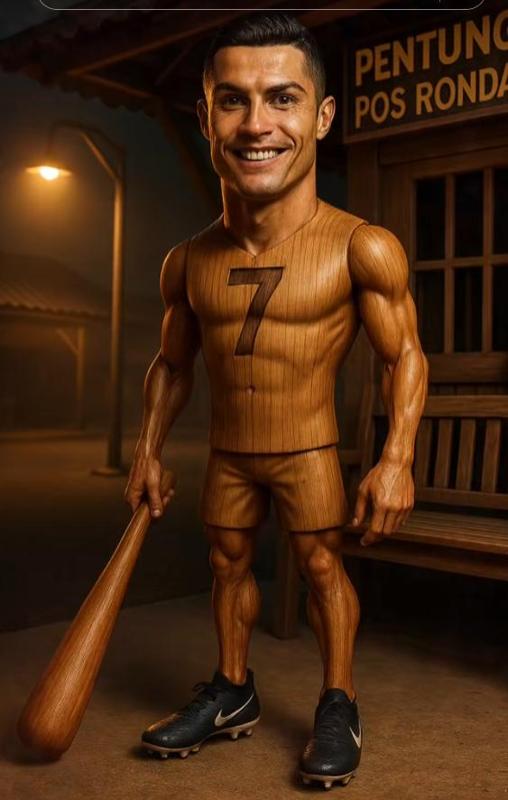 Tung Tung Tung CR7 3D Collection Figure STL