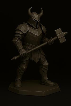 Armored Knight - Great Hammer