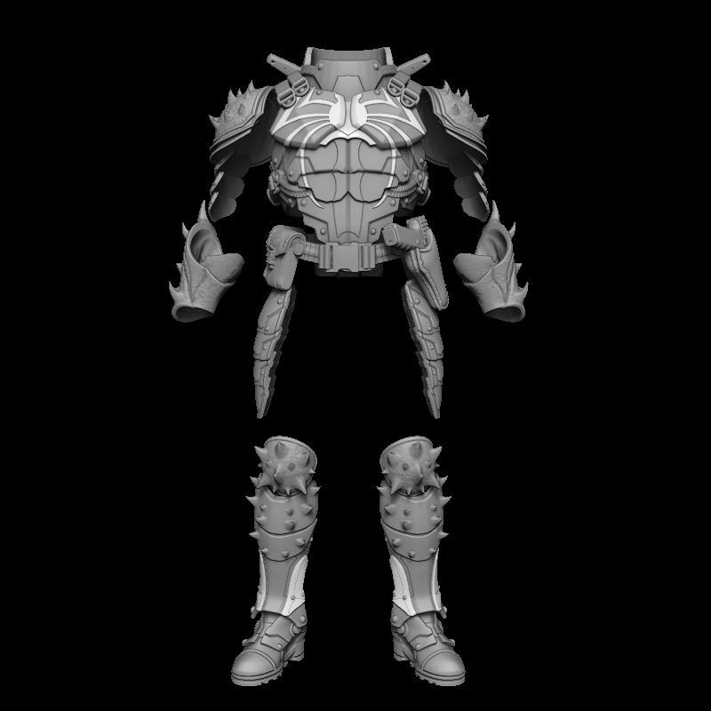 agent venom armor kit