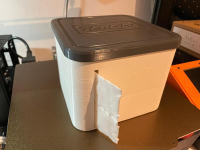 Celllets Dispenser with storage NailDesign Nail Art