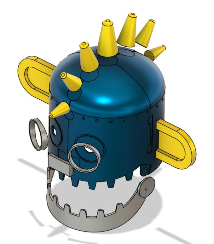 🔥😎 Helmet / 3D mask - "Toy Lokazo" 😎🔥
