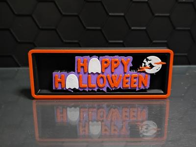 Happy Halloween - Decorative Sign