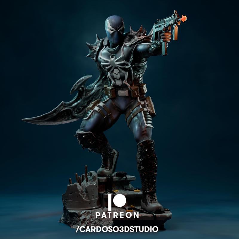 Agent Venom February statue