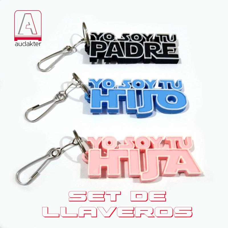 DIA DEL PADRE -  03 DISEÑOS DE LLAVEROS - STAR WARS