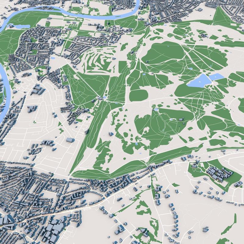 Richmond Park London England