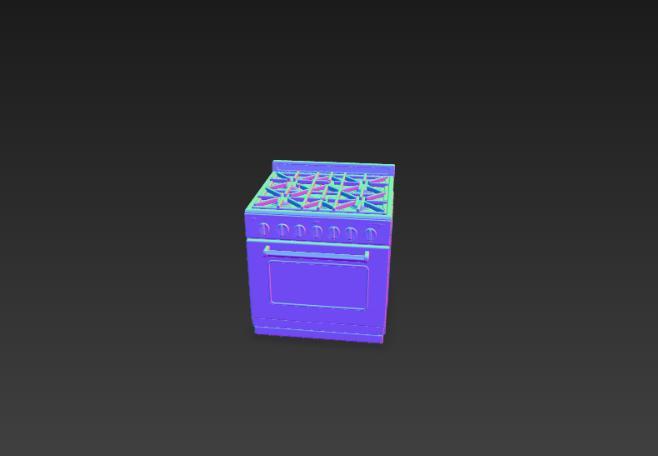 Stove for architectural models