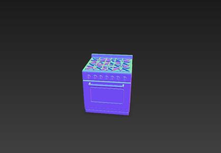 Stove for architectural models