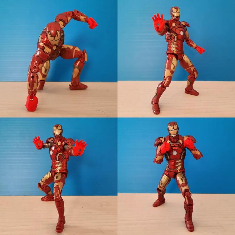 Marvel Legends Custom Ironman Mark42/43 Interchangeable Hands