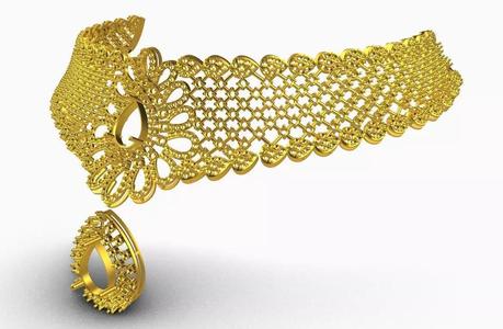 Diamonds Necklace choker