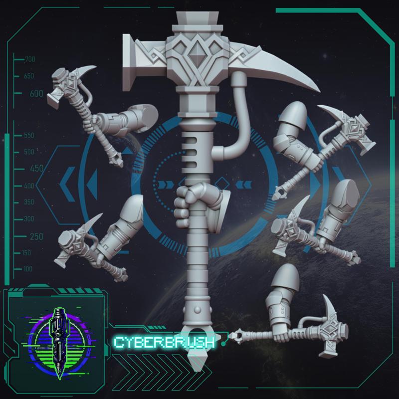 Space Vikings Hammer set 4