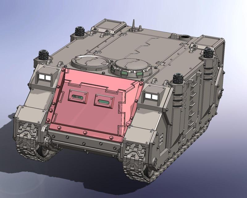 Alternative Front Plate RhinoC 28mm