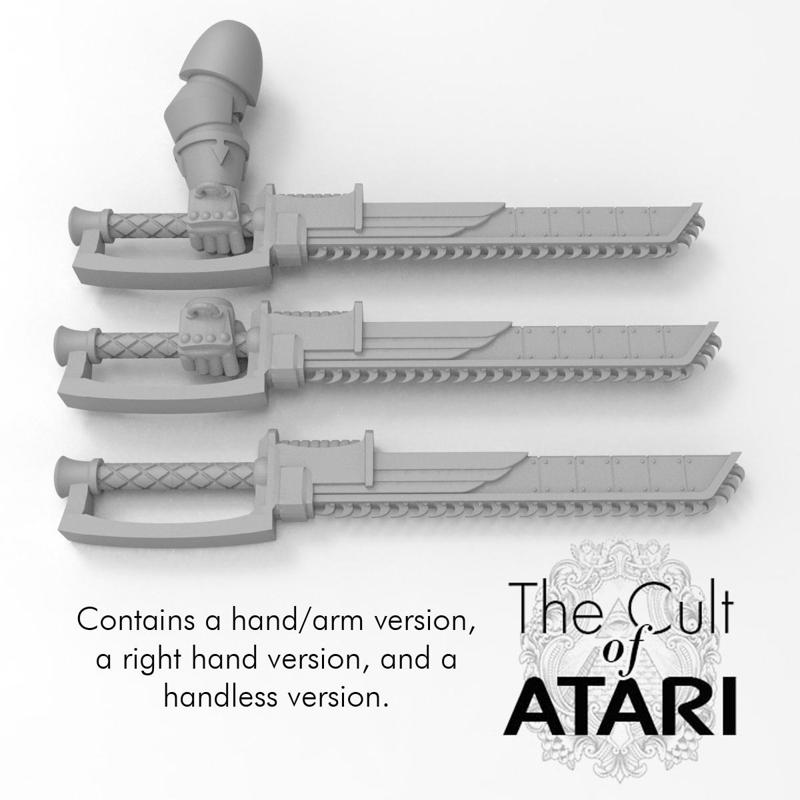 Traitor Space Marine Chain Sword