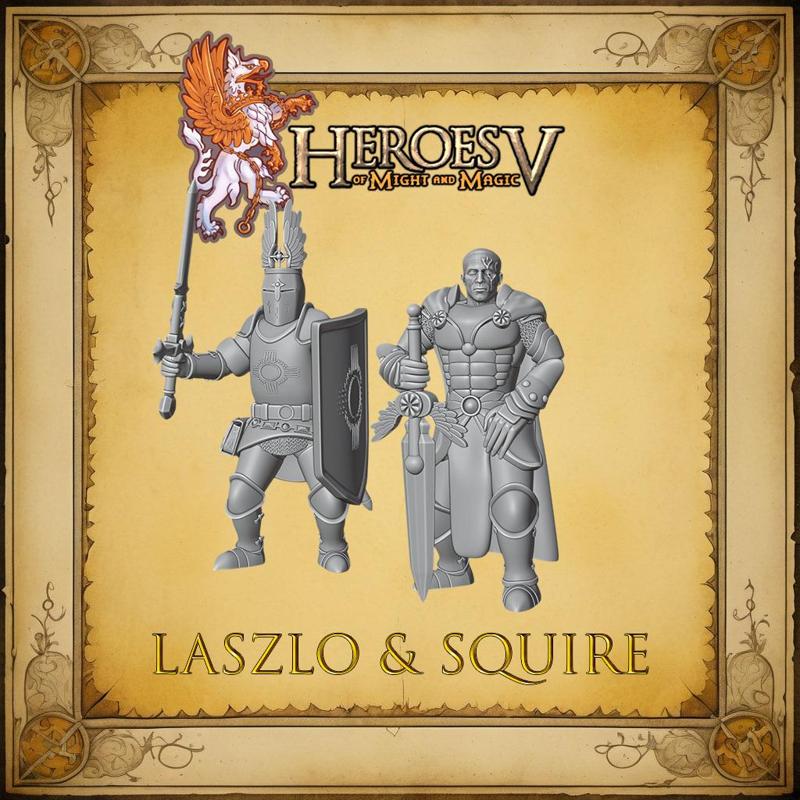 Heroes of might and magic 5 Latnik and Lazlo squire HOMM 5