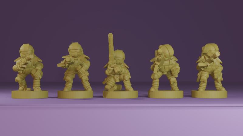 The 237th Voltigeur "Phantom Fusiliers" Regiment 6mm Riflemen