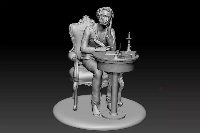 Russian writer poet Alexander Pushkin