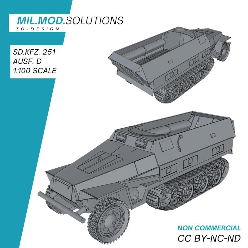 Sd.Kfz. 251 Ausf. D WW2 Wehrmacht
