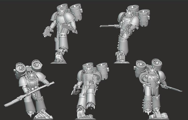 Night Lords raptors squad