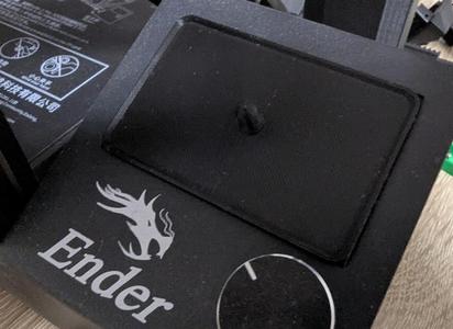 Simple LCD Cover (rounded) for Ender 5 / Ender 5 Pro / Ender 5 Plus