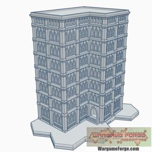 Gothic Building 90 with Hex Base GHB090