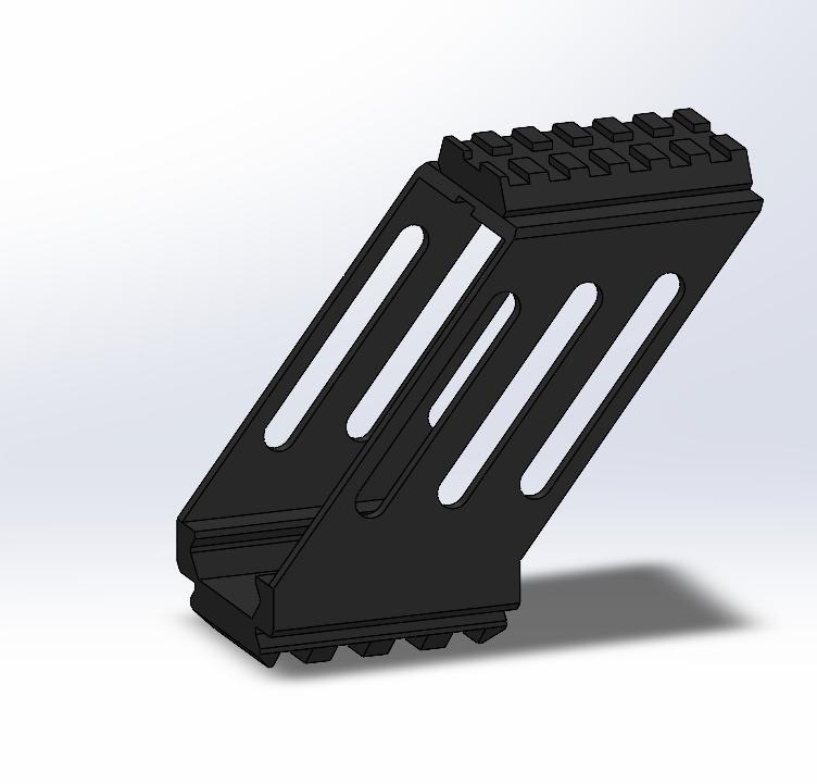 Glock Optic Rail Mount (for glock toy guns not airsoft)