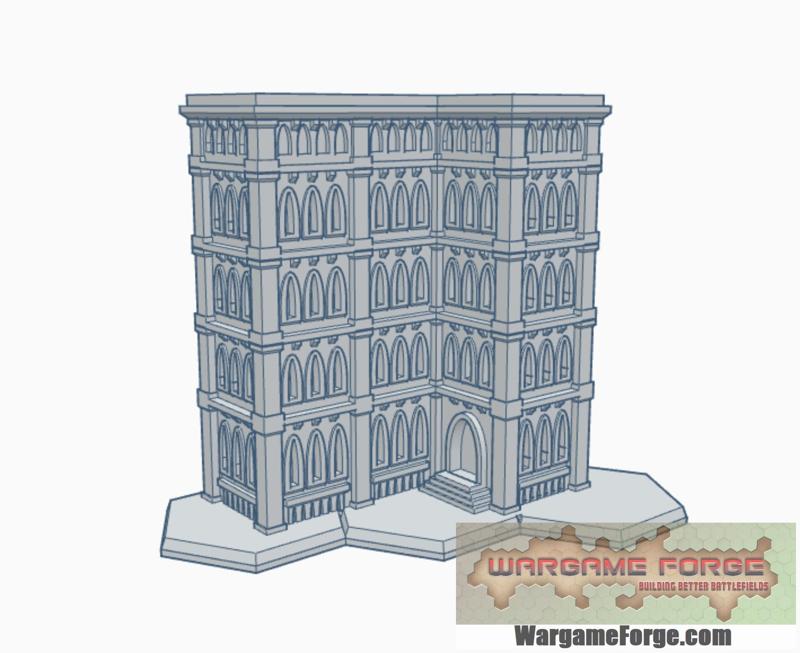 Gothic Building 20 with Hex Base GHB020