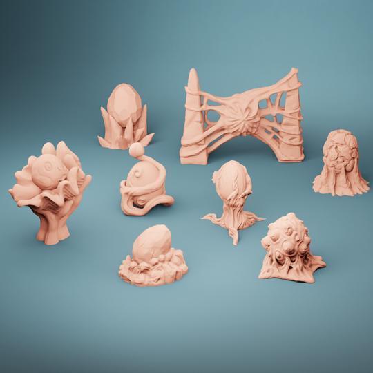 Dragon Egg Scatter Set (Set of 8)