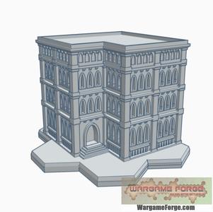 Gothic Building 70 with Hex Base GHB070