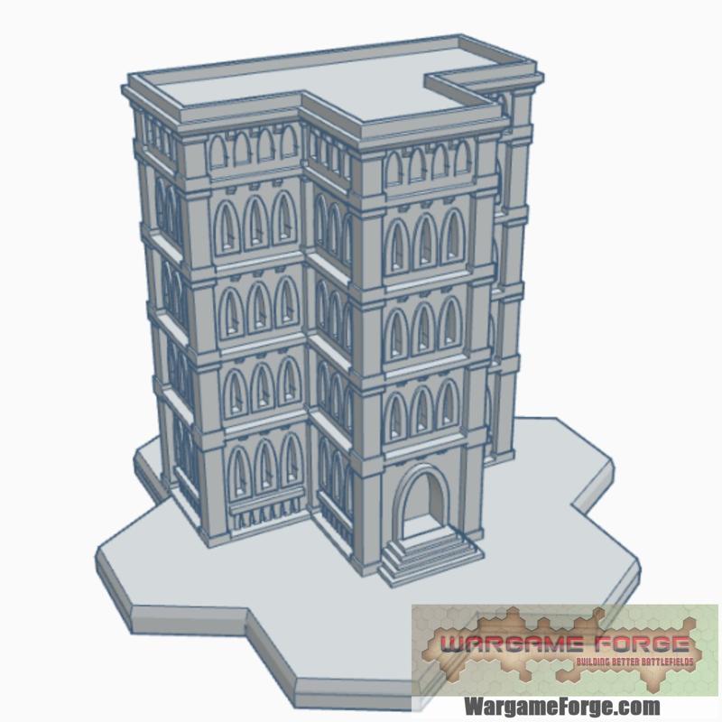 Gothic Building 8 with Hex Base GHB008