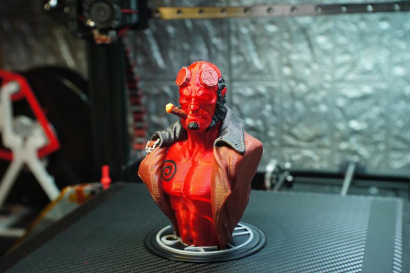 Hellboy Bust Multicolor Remix for MMU and Palette