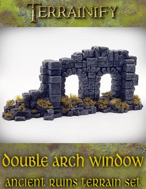 Double Arch Window: Ancient Ruins Terrain Set