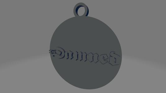 The Damned keychain