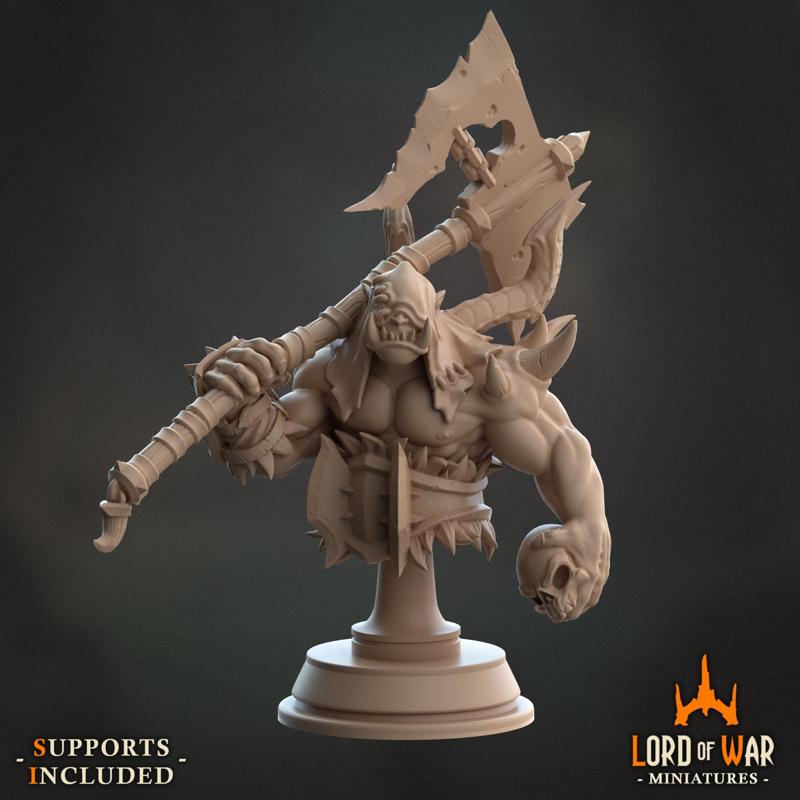 Free Bust Orc Executioner (Presupported)
