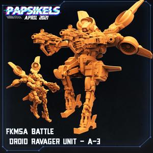 FUKIMASA BATTLE DROID RAVAGER UNIT - A3