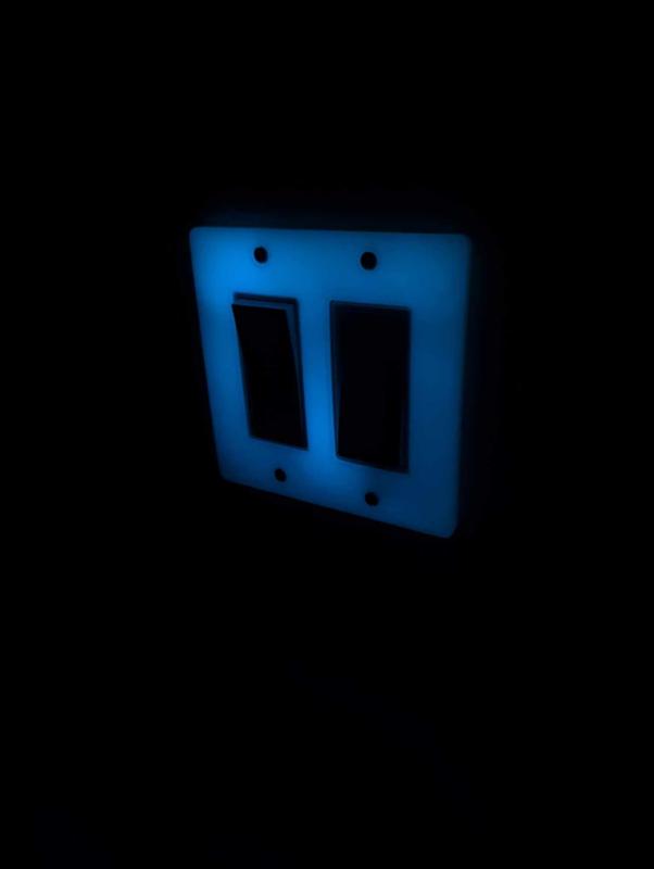 Double Rocker Light Switch