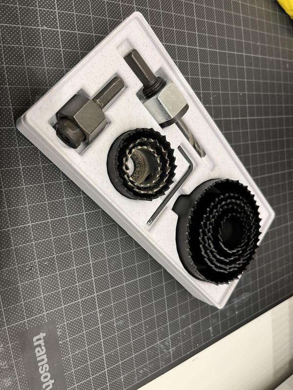 Holesaw Storage - Gridfinity