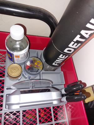 Gridfinity bin - Paint accessories