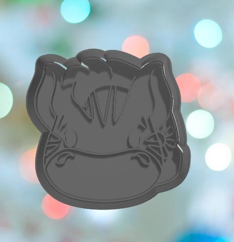 Safari Zebra Face Cookie Cutter