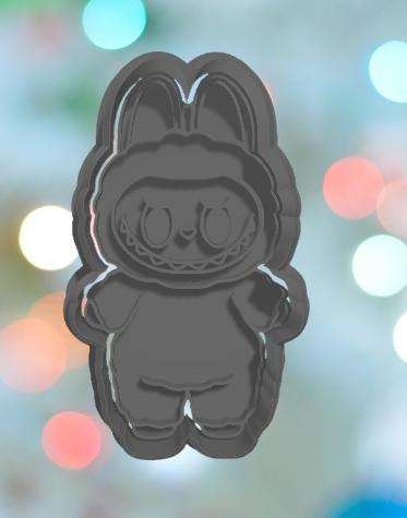 Labubu Cookie Cutter