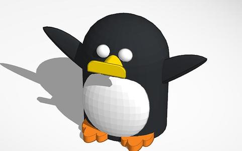Penguin Glasses Holder