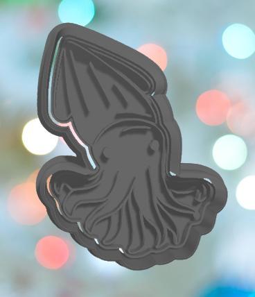 Squid Cookie Cutter