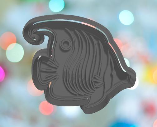 Angel Fish Cookie Cutter