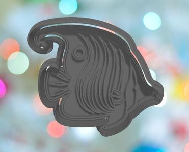 Angel Fish Cookie Cutter