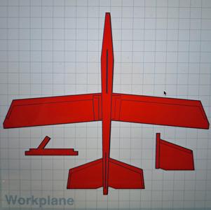 Rubber band plane