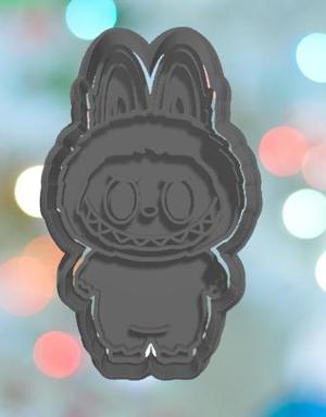 Labubu Standing Cookie Cutter