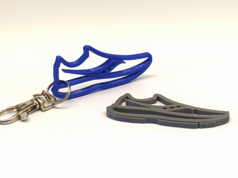 Running shoe keychain (Saucony)