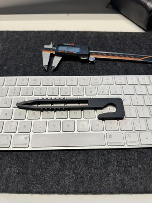 Irrigation hose stake