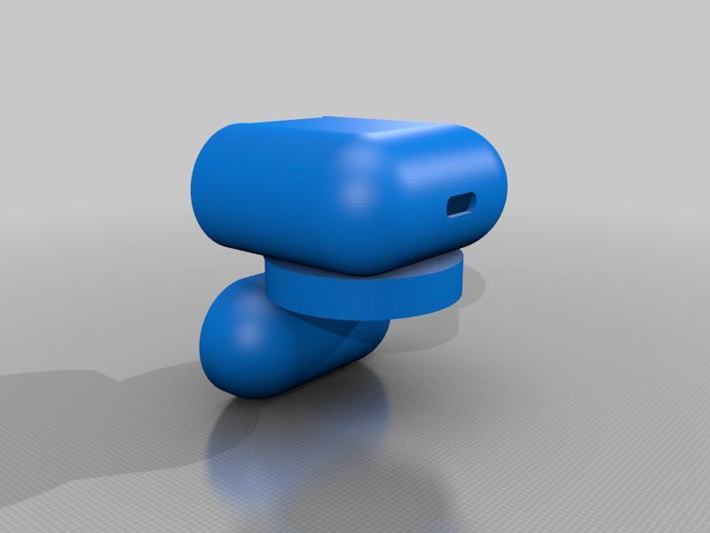 Airpods Case with Airtag attached