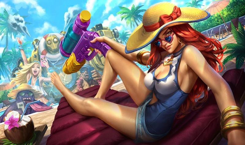 Pool Party Miss Fortune - 12 Variant Print Pack (League of Legends)
