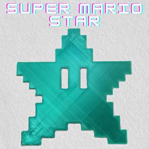 Wall super mario star